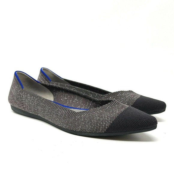 Rothy's The Point Twilight Metallic Captoe 6.5 - Picture 1 of 8